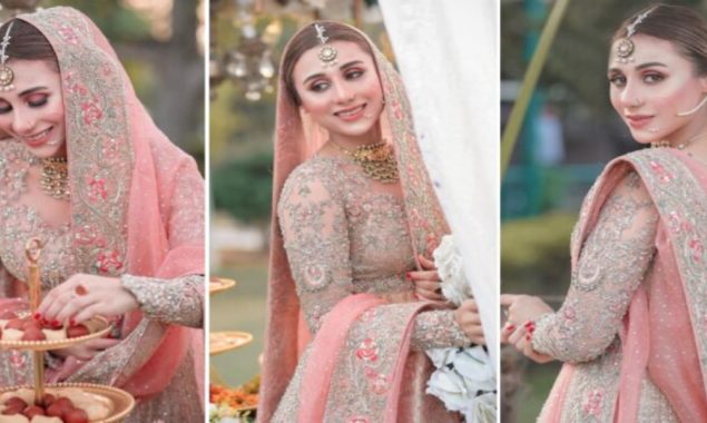 Mashal Khan looks flawless in latest bridal shoot