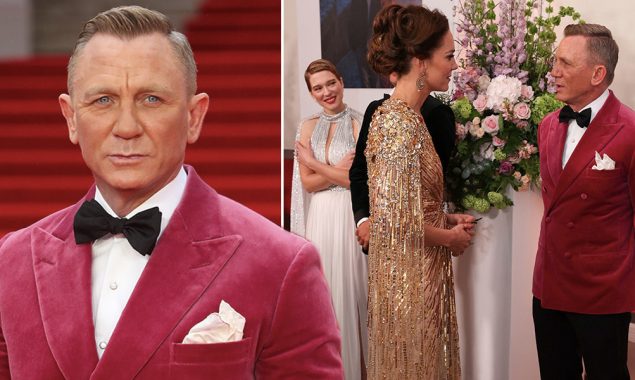 Daniel Craig praises Kate Middleton at premier of ‘No Time To Die’