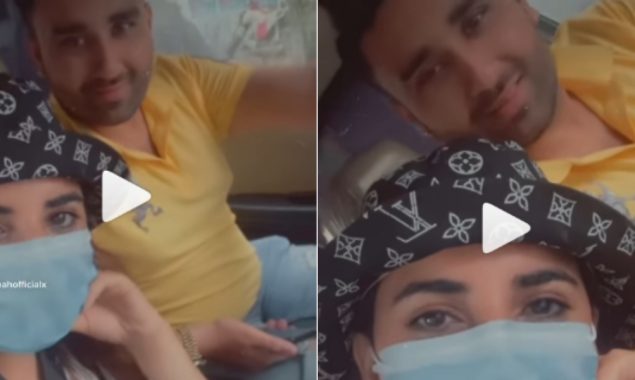 Watch: Hareem Shah shares lovey-dovey moments with husband