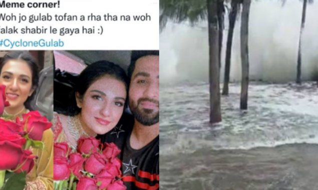 ‘Falak Shabir saved everybody’ netizens create memes after cyclone ‘Gulab’ changes course