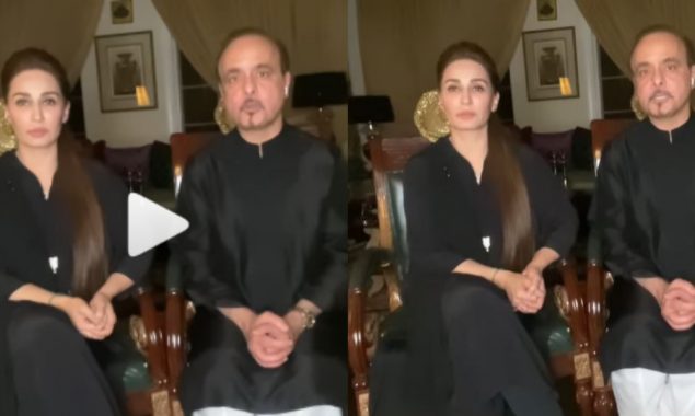 Reema Khan’s husband discloses reason behind Umer Sharif’s death, watch video