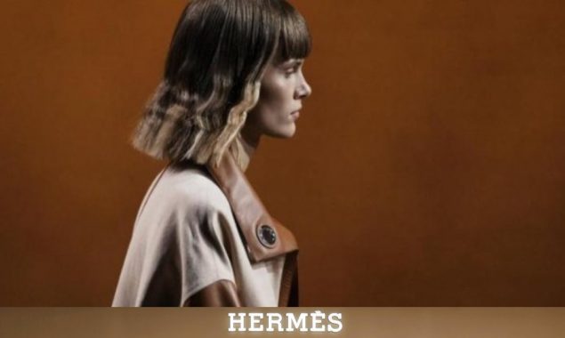 Hermes hosts Paris Fashion Week show at airport hangar