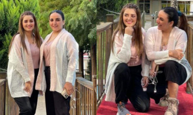 Hareem shah and Sundal Khattak recent adorable clicks, see photos