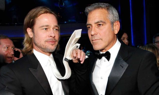 George Clooney takes humorous dig at Brad Pitt