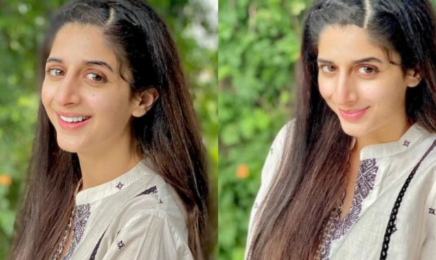 Mawra Hocane looks gorgeous in her white outfit