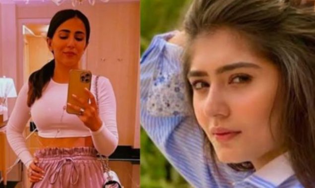 Ushna Shah and Dur-e-Fishan get into a friendly online banter