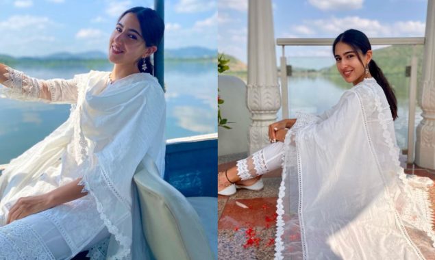 Latest pictures of actress Sara Ali Khan go viral on internet