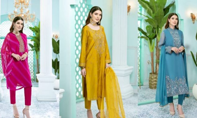 Saeeda Imtiaz scatters vibrant colors in her latest photoshoot