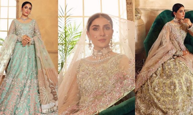Ayeza Khan looks ethereal in her latest bridal shoot, see photos