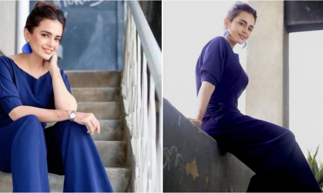 Sumbul Iqbal looks dazzling in satin peplum dress, see photo