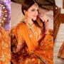 Sumbul Iqbal gives eternal beauty in pastel orange lehenga, see photos