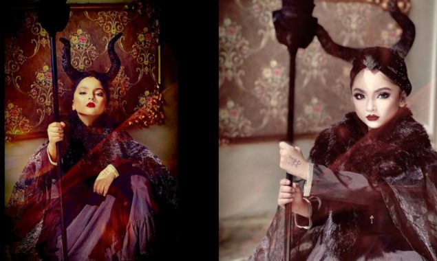 Fiza Ali’s little daughter adorably transformed into Maleficent, see photo
