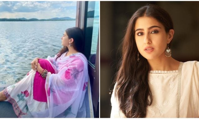 Sara Ali Khan looks lovely in traditional clothes as she enjoys quiet time