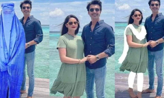 Minal Khan’s honeymoon outfit triggers meme fest among fans