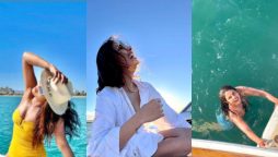 Priyanka Chopra enjoying sunny weather on yacht, see photos