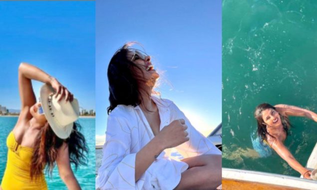 Priyanka Chopra enjoying sunny weather on yacht, see photos