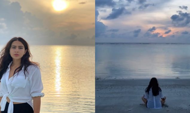 Sara Ali Khan admires aesthetic sunrise as she falls in love with the nature