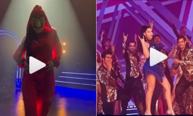 Nora Fatehi burns the dance floor in ‘Money Heist’ costume, watch video