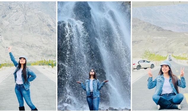 Arisha Razi has shares beautiful pictures from her trip to Skardu
