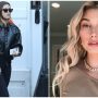 Hailey Bieber flaunts her model form as she walks around Los Angeles