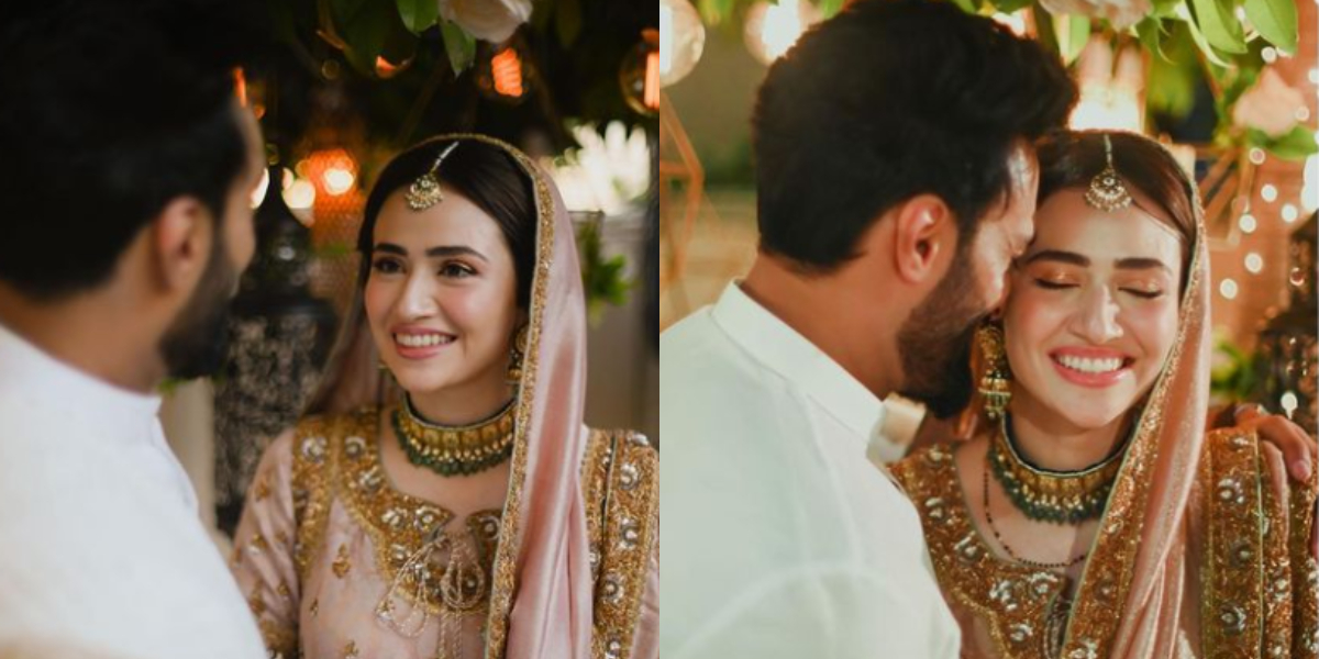 Sana Javed, Umair Jaswal 1st wedding anniversary