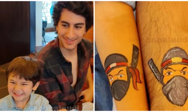 Saba Ali Khan unveils the real reason why Ibrahim got a matching tattoo like Taimur