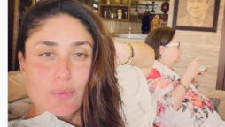 Kareena Kapoor shows off her father’s new home as she takes a selfie with her mother