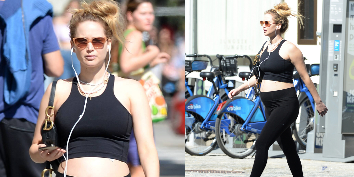 Jennifer Lawrence baby bump