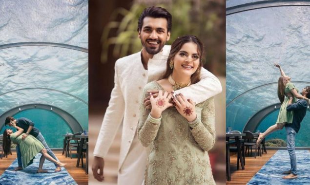 Newlyweds Minal & Ahsan express their never-ending love with magical portraits