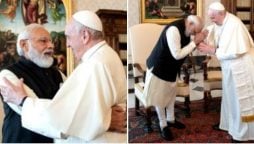 Indian PM Modi meets Pope Francis; Invites him to India