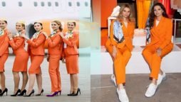 SkyUp Airline replace sneakers & trousers from High Heels & Pencil Skirts