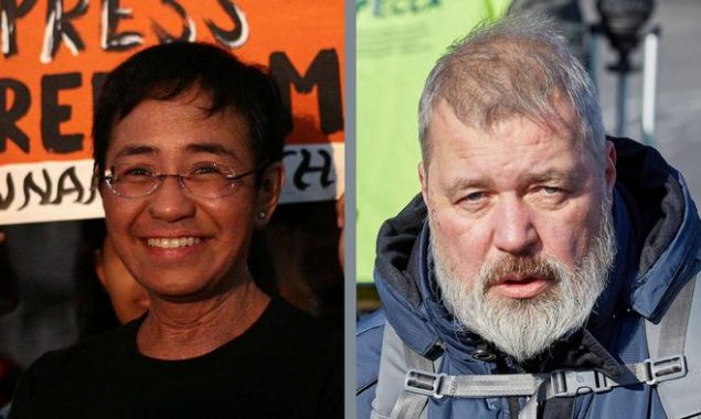 Journalists Maria Ressa, Dmitry Muratov win Nobel Peace Prize