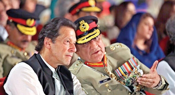 PM and gen Bajwa