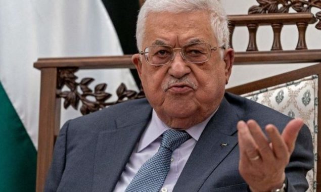 Palestinian president calls on Israel to start political track based on two-state solution