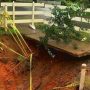 North Carolina community concerned as a sinkhole doubles in size