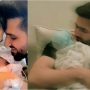 This adorable snap of Falak Shabir embracing his baby will surely melt your heart