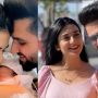 ‘My whole world’: Sarah Khan just can’t get over her cute little family; watch video