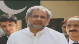 Shahid Khaqan Abbasi wants PTI to reveal details of gifts received by Toshakhana