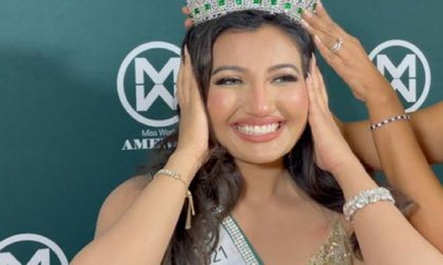 First Indian-American women crowned as a Miss World of America