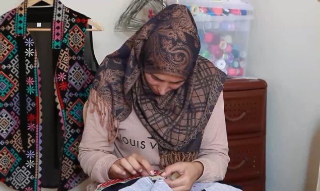 Syrian refugee lady starts own business in Beirut camp