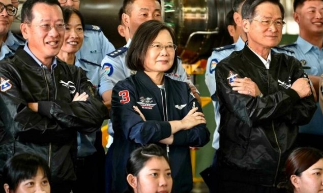 Taiwan president confirms small US troop training presence