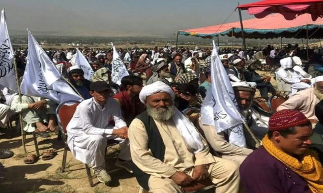 Taliban hold victory rally outside Kabul as they consolidate rule