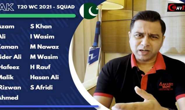 Haider, Asif exclude from Aakash Chopra’s Pakistan T20 World Cup Playing XI