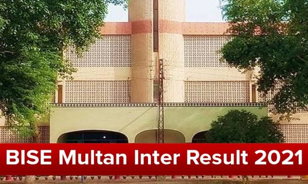 BISE Multan announces Inter result 2021