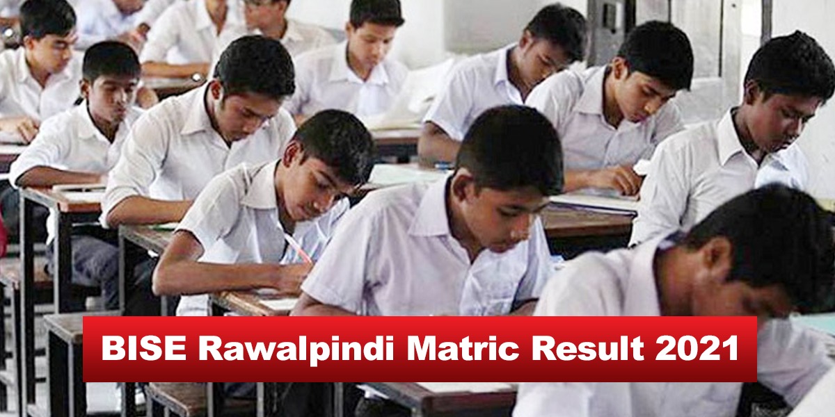 BISE Rawalpindi matric results 2021