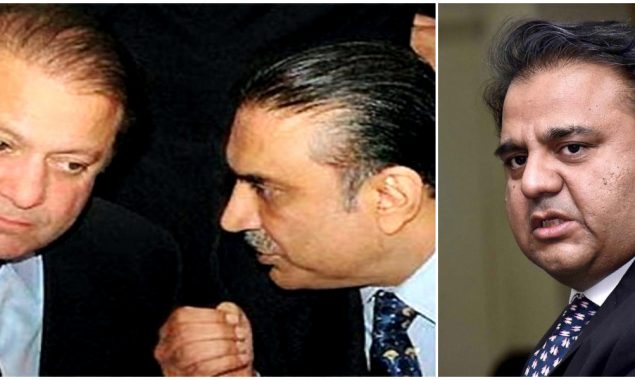 Fawad holds Nawaz, Zardari responsible for country’s economic woes