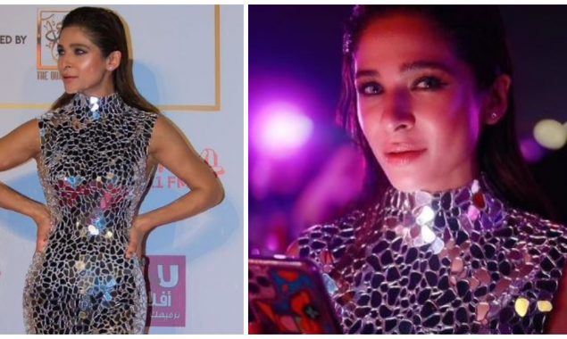 Ayesha Omar serves Retro Disco Game in a shimmery dress; Take a look