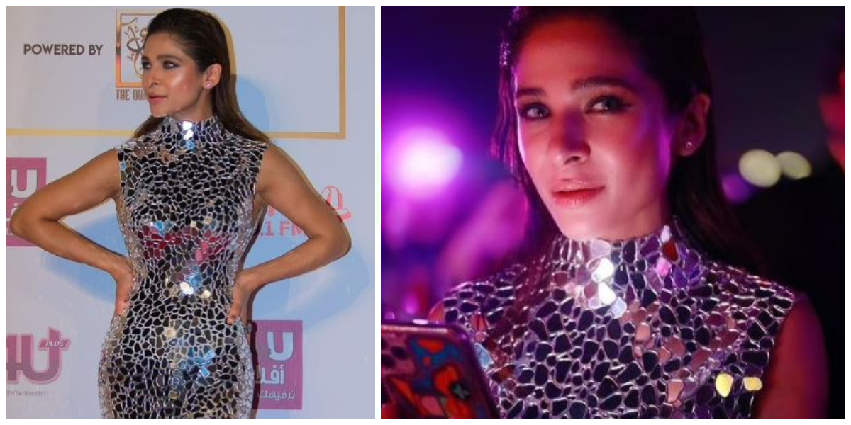 Ayesha Omar serves Retro Disco Game in a shimmery dress; Take a look