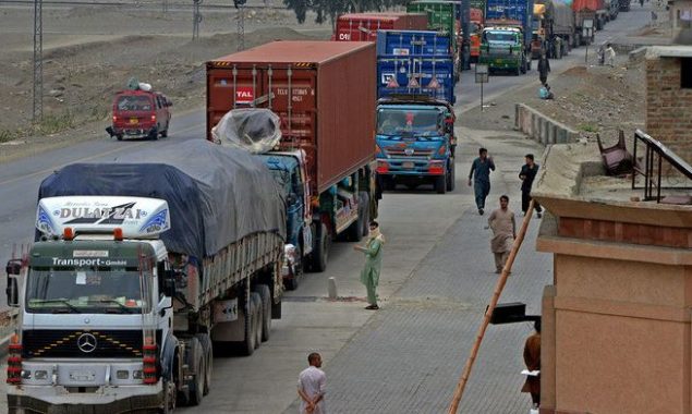 First cargo trucks depart Afghanistan for Europe: official