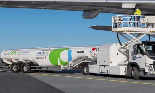 Gatwick Airport uses sustainable aviation fuel for the first time